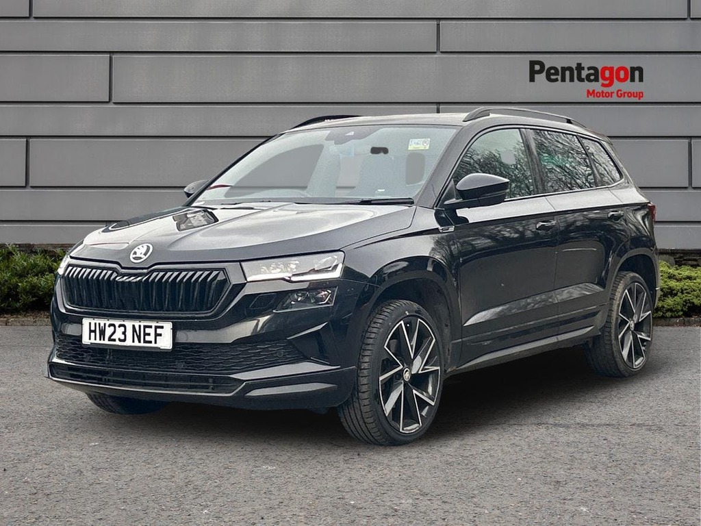 Skoda Karoq 1.5 Tsi Act Sportline Suv Dsg Euro 6 S HW23NEF Black #3