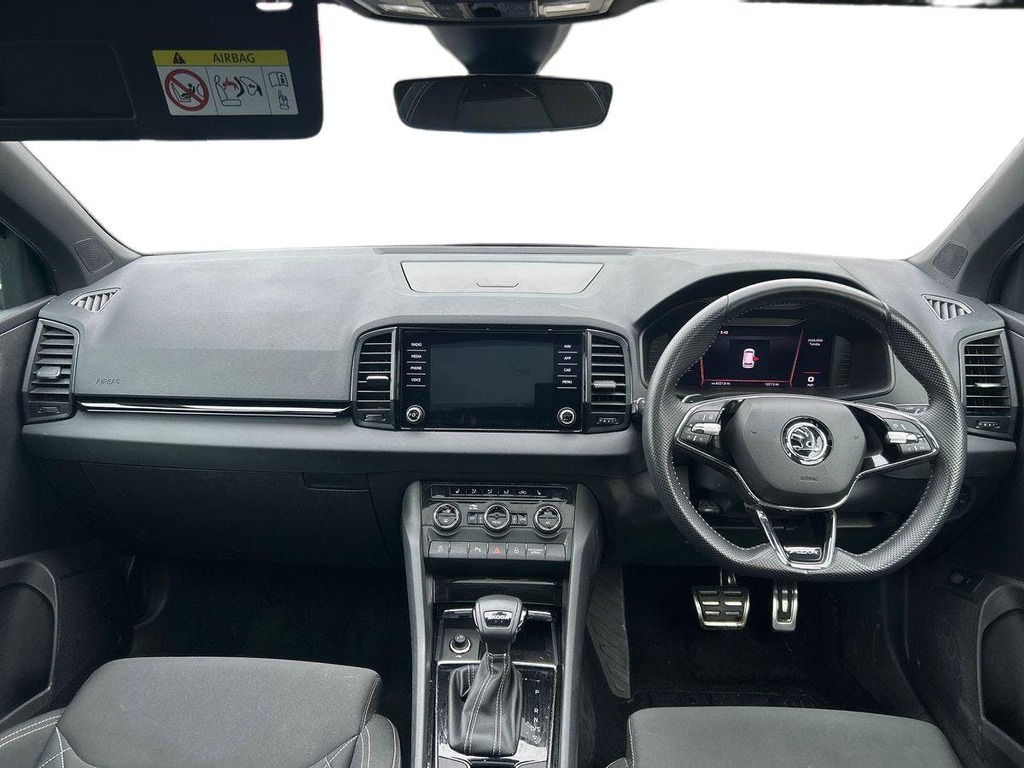 Skoda Karoq 1.5 Tsi Act Sportline Suv Dsg Euro 6 S HW23NEF Black #6