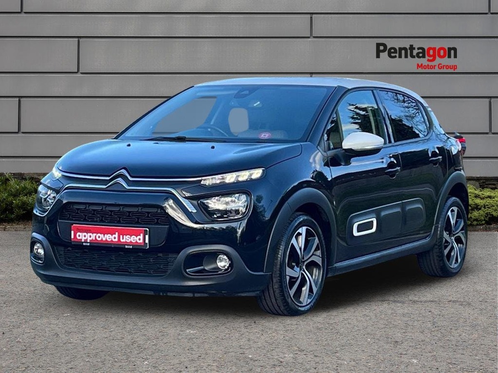 Citroen C3 1.2 Puretech Shine Plus Hatchback Manua MJ71EDF Black #3