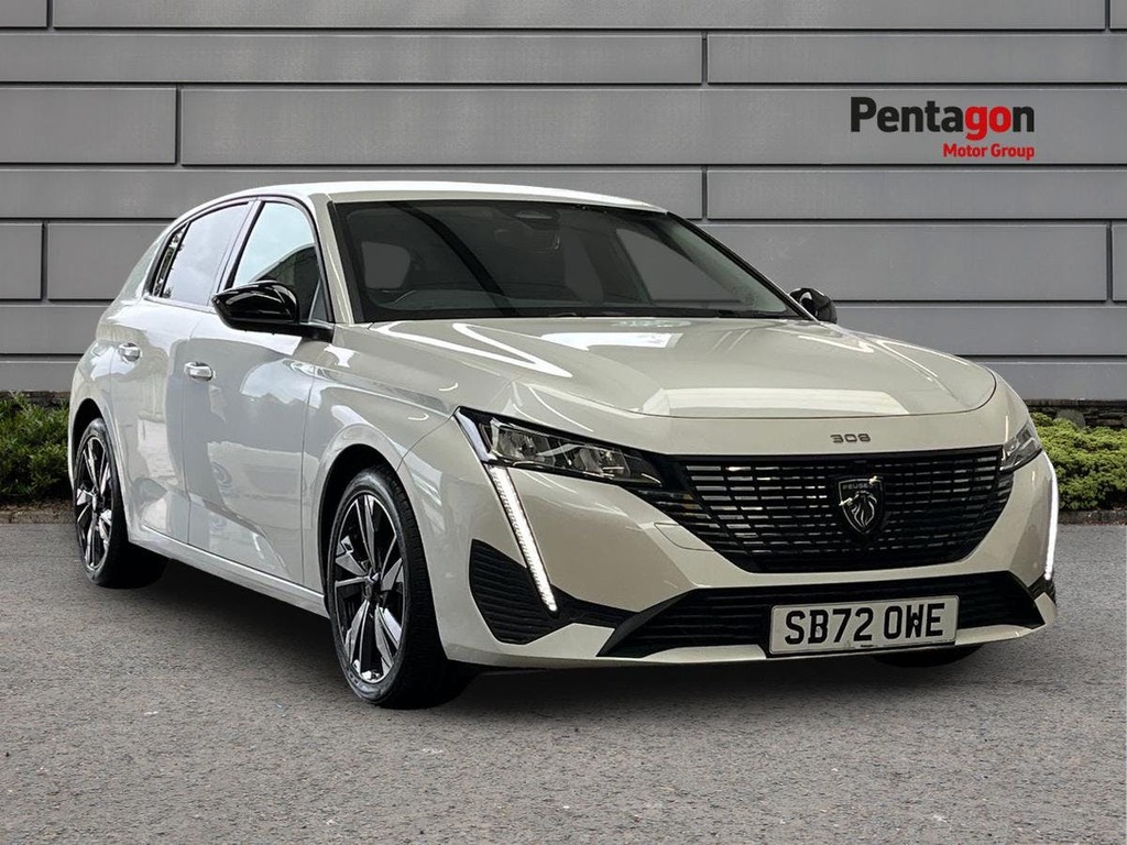 Peugeot 308 1.2 Puretech Allure Hatchback Eat Euro White