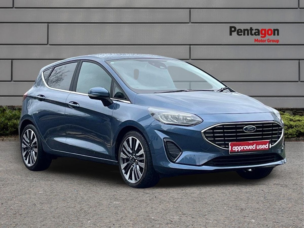 Ford Fiesta 1.0T Ecoboost Titanium X Hatchback Manu Blue