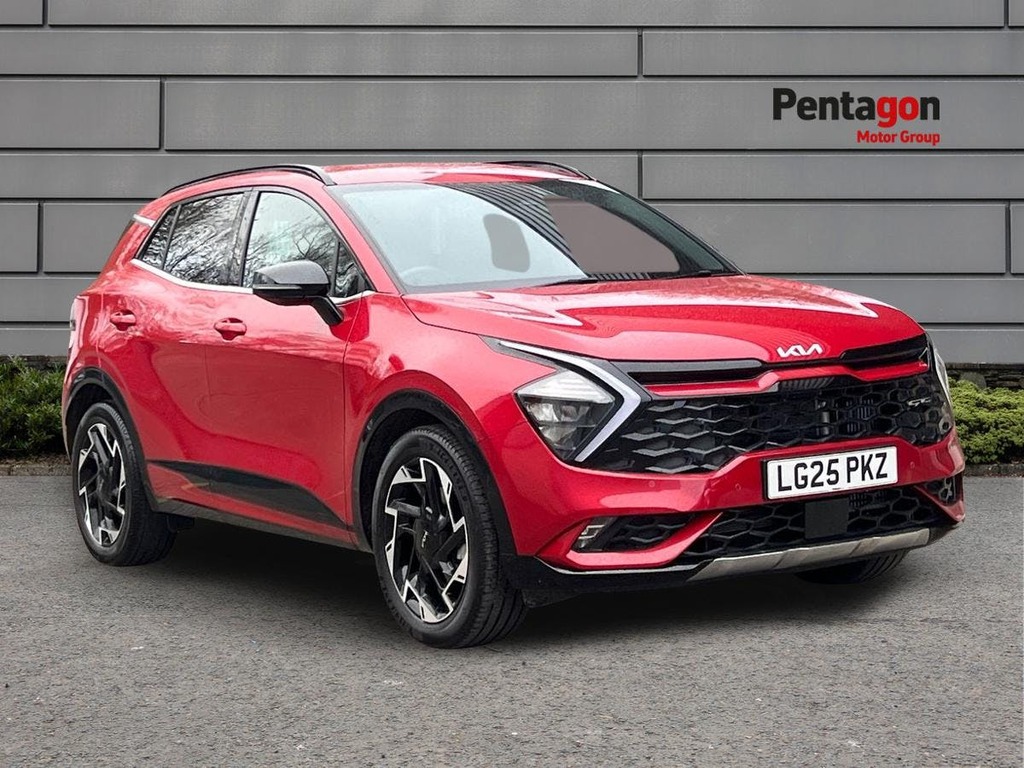 Kia Sportage 1.6 T Gdi Mhev Gt Line Suv Hybrid Dct E LG25PKZ Red