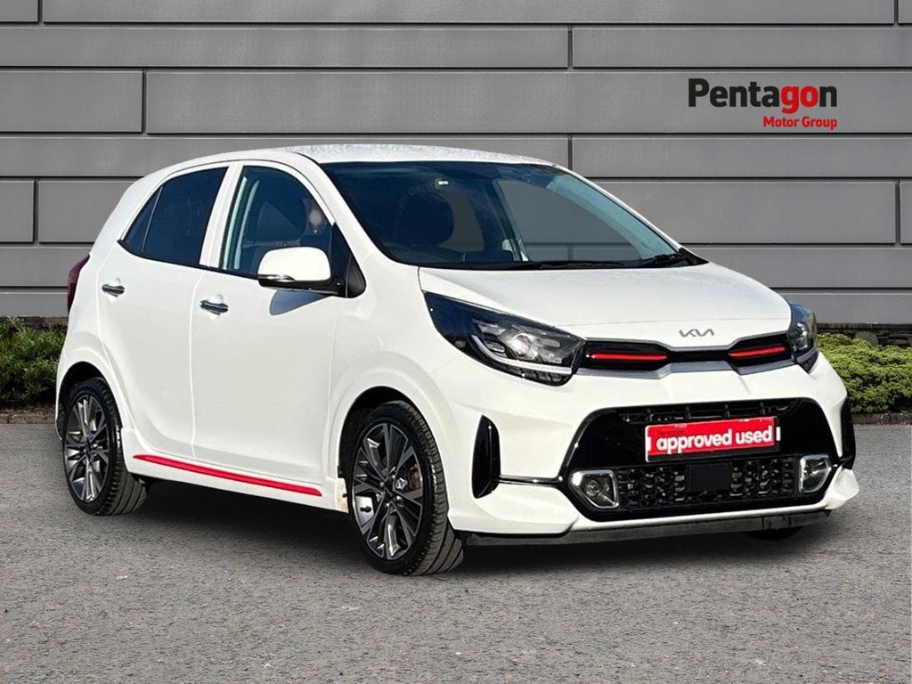 Kia Picanto 1.0 T Gdi Gt Line S Hatchback Eu White