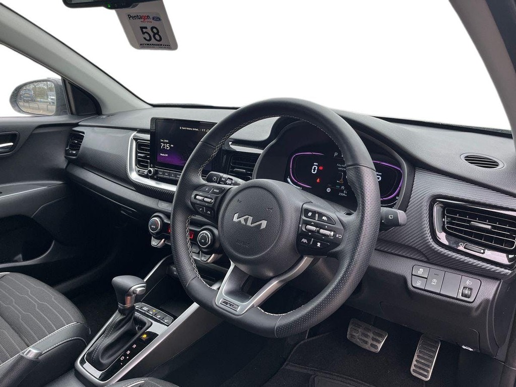 Kia Stonic 1.0 T Gdi Mhev Gt Line S Suv Hybrid Dct Silver #5