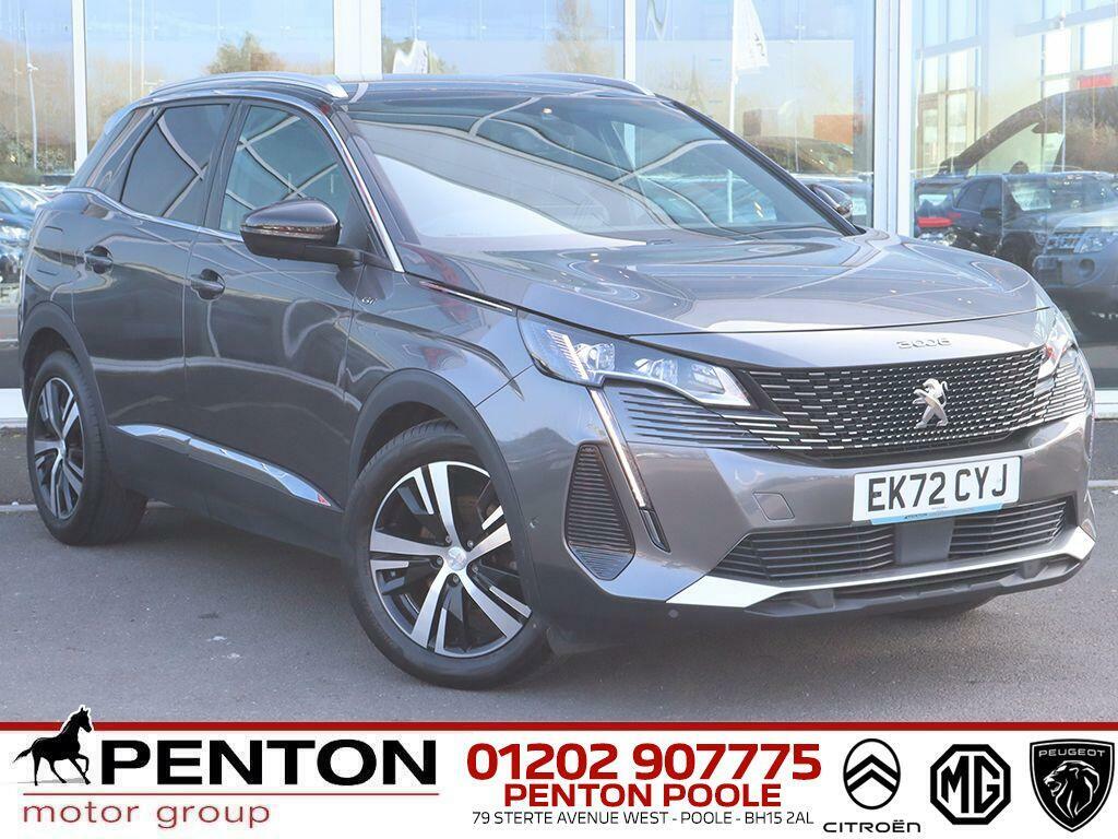 Peugeot 3008 1.5 Bluehdi Gt Line Suv Eat Euro 6 Ss Grey