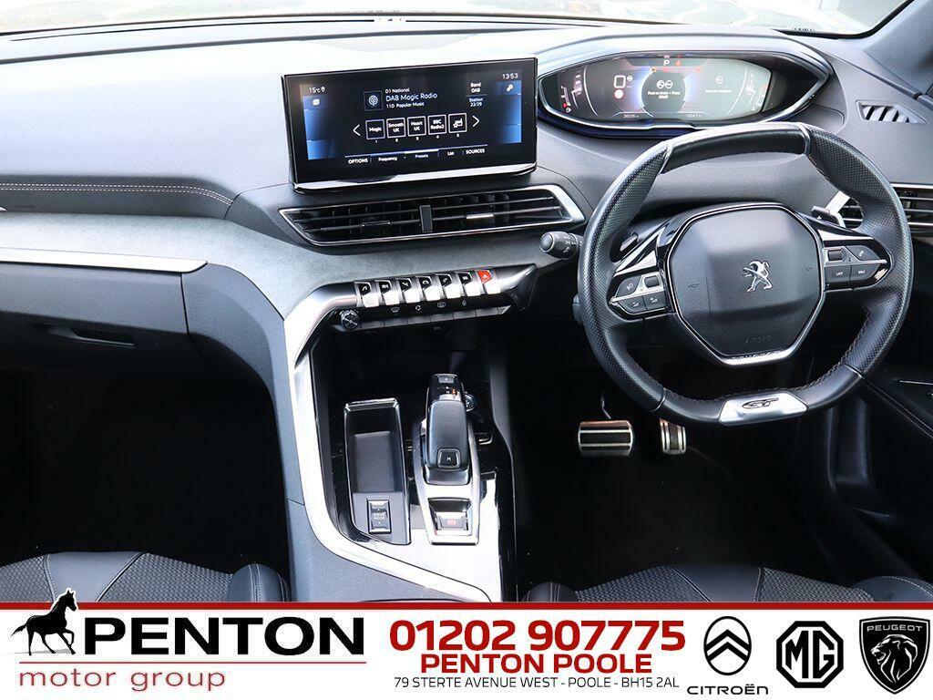 Peugeot 3008 1.5 Bluehdi Gt Line Suv Eat Euro 6 Ss EK72CYJ Grey #5