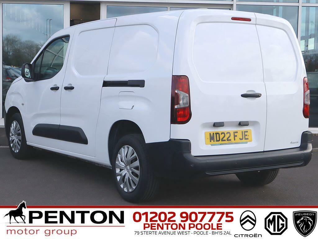 Peugeot Partner 1.5 Bluehdi 950 Professional Premium Long Panel Va MD22FJE White #4