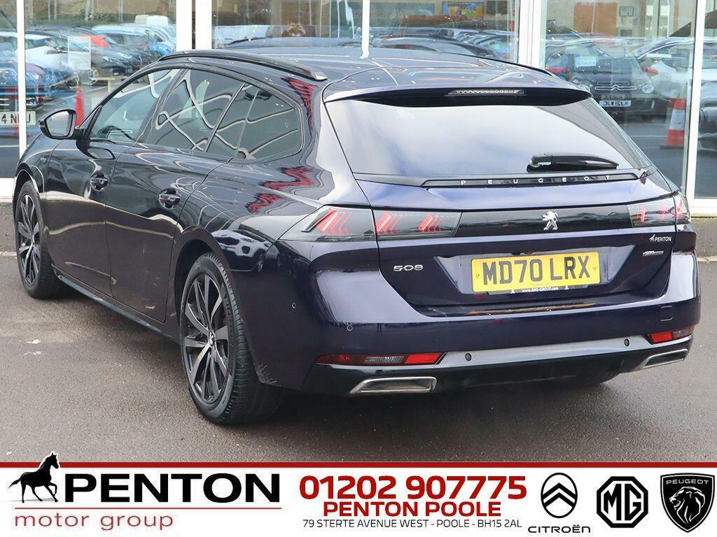 Peugeot 508 1.5 Bluehdi Gt Line Eat Euro 6 Ss Blue #4