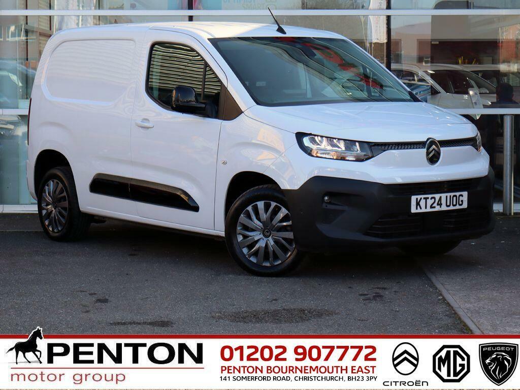 Citroen Berlingo 1.5 Bluehdi 1000Driver M Swb Euro 6 Ss White