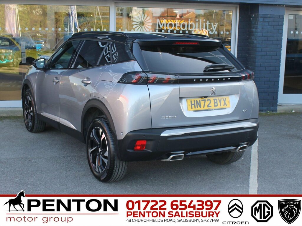 Peugeot 2008 1.2 Puretech Gt Euro 6 Ss HN72BYX Black #4