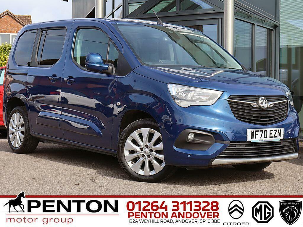 Vauxhall Combo Life 1.2 Turbo Elite Euro 6 Ss Blue