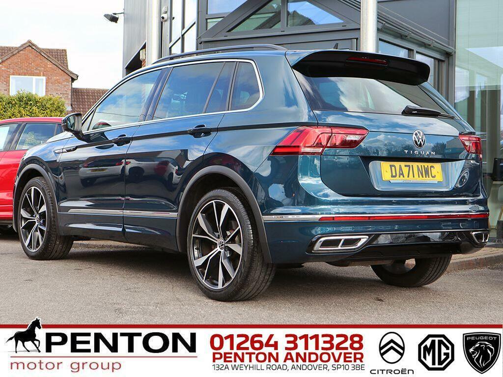 Volkswagen Tiguan 2.0 Tdi R-line Dsg Euro 6 Ss DA71NWC Blue #4