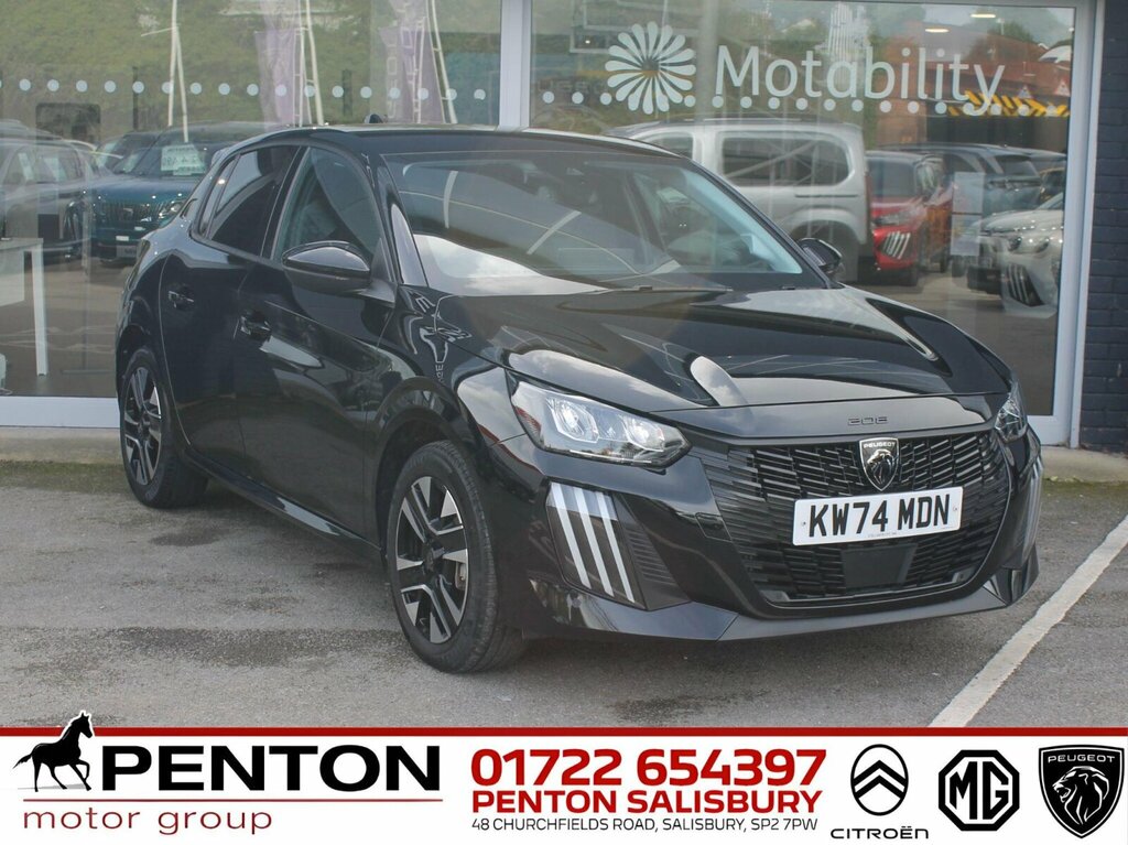 Peugeot 208 1.2 Hybrid Allure E-dsc6 Euro 6 Ss Black
