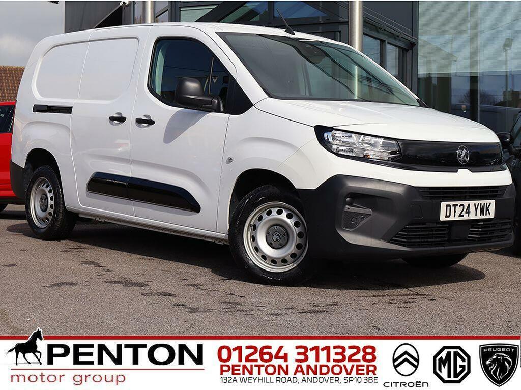 Vauxhall Combo 1.5 Turbo D 2300 Prime XL Panel Van Lwb Euro 6 S White