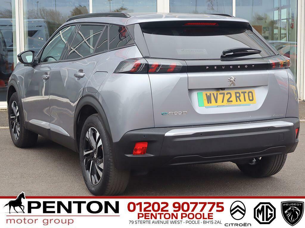Peugeot e-2008 50Kwh Allure Premium 7Kw Charger WV72RTO Grey #5