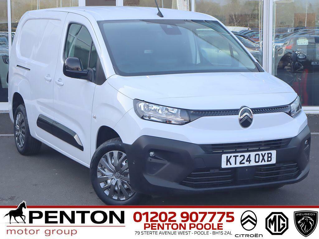 Citroen Berlingo 1.5 Bluehdi 950Driver XL Lwb Euro 6 Ss 6Dr White