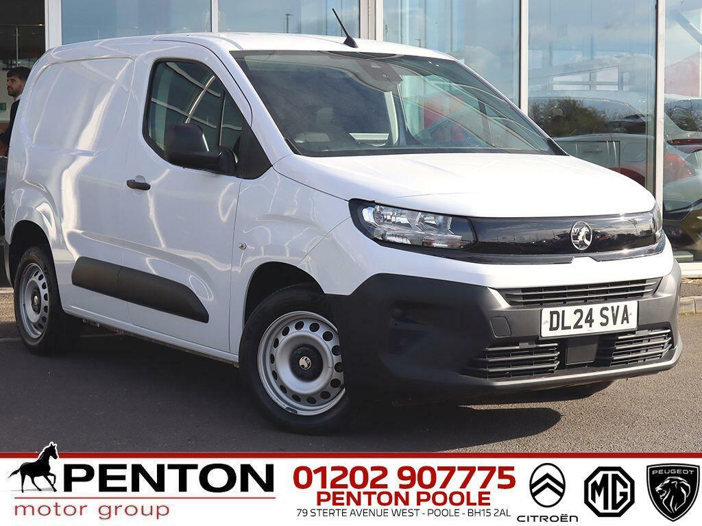 Vauxhall Combo 1.5 Turbo D 2300 Prime Panel Van Swb Euro 6 Ss White