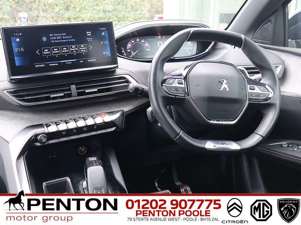 Peugeot 5008 1.2 Puretech Gt Eat Euro 6 Ss MK22VVN Black #6