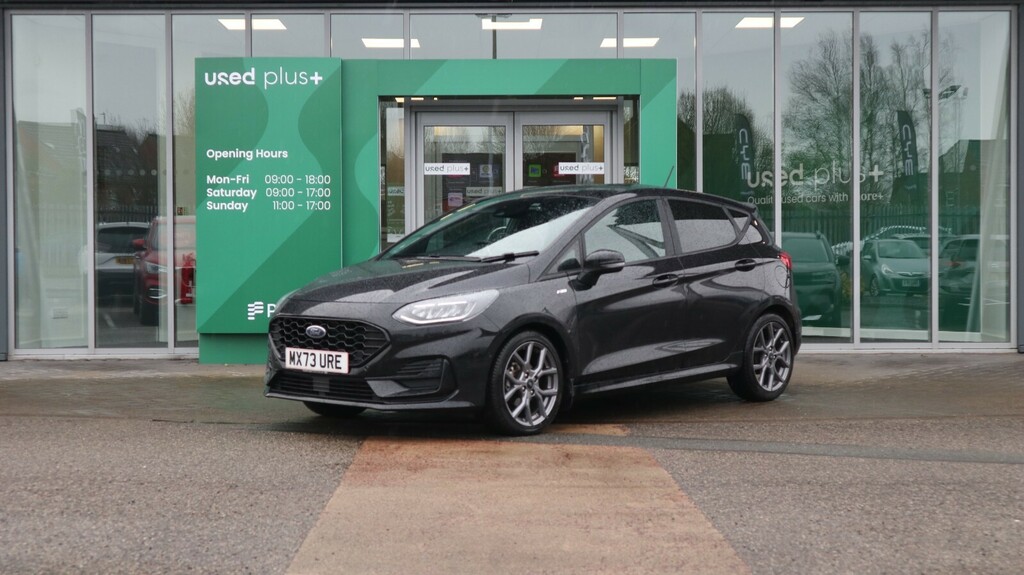 Ford Fiesta 1.0 Ecoboost St-line MX73URE Black #2
