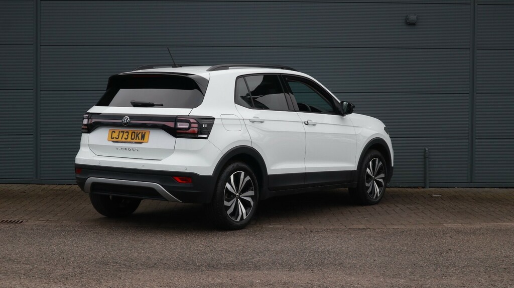 Volkswagen T-Cross 1.0 Tsi 110 Black Edition Dsg CJ73OKW White #6