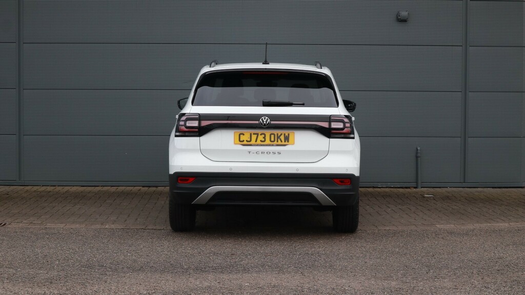 Volkswagen T-Cross 1.0 Tsi 110 Black Edition Dsg CJ73OKW White #5