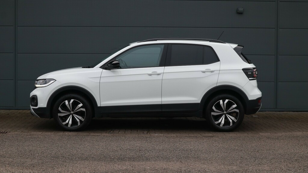 Volkswagen T-Cross 1.0 Tsi 110 Black Edition Dsg CJ73OKW White #3