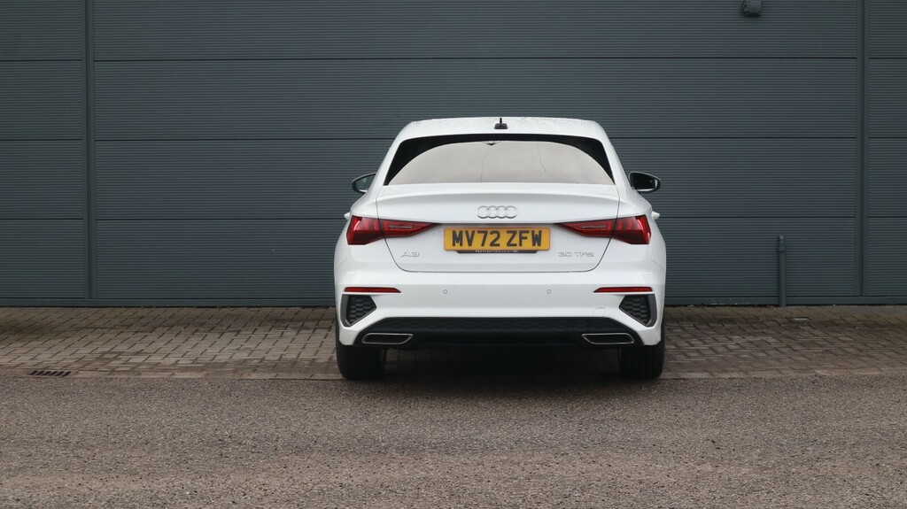 Audi A3 30 Tfsi S Line S Tronic MV72ZFW White #5
