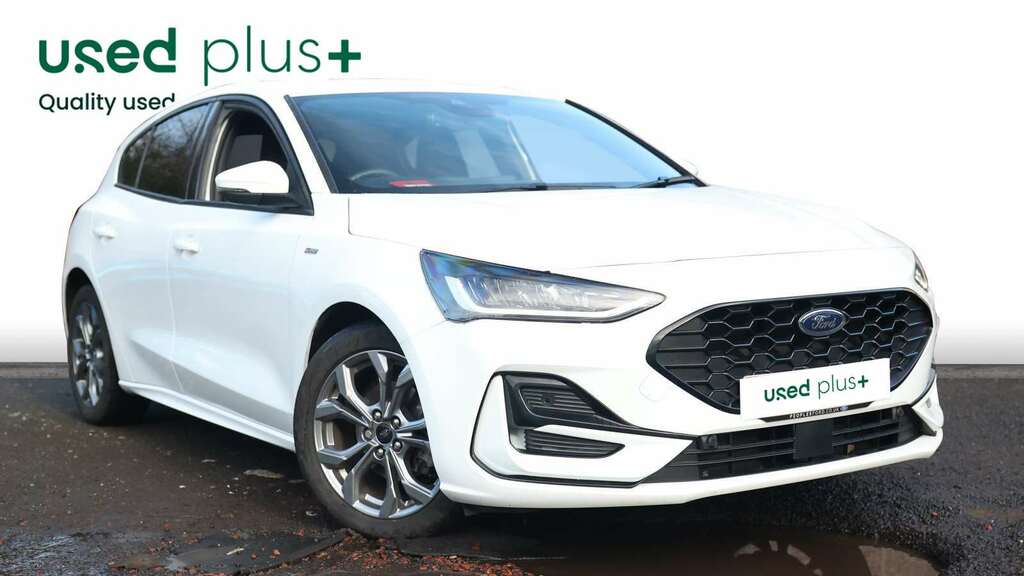 Ford Focus 1.0 Ecoboost Hybrid Mhev St-line YH73KWB White #2