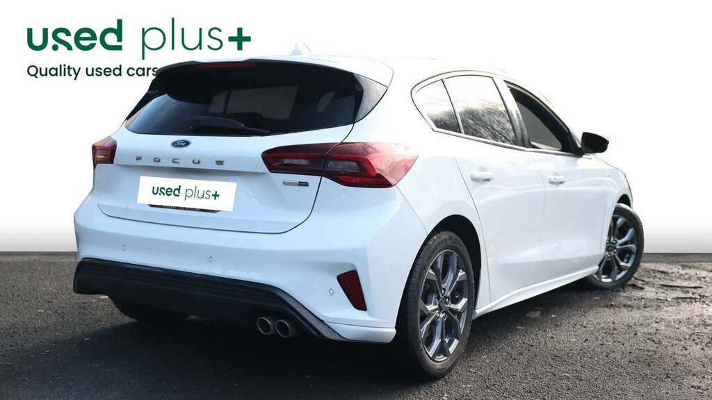Ford Focus 1.0 Ecoboost Hybrid Mhev St-line YH73KWB White #3
