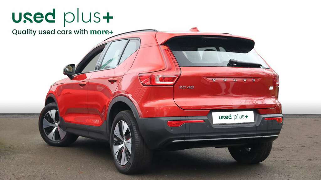 Volvo XC40 1.5 T4 Recharge Phev Plus Dark YP72PEO Red #4