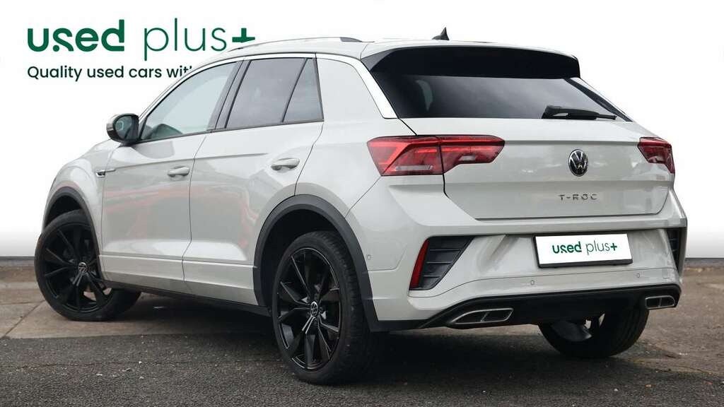 Volkswagen T-Roc 1.5 Tsi R-line Dsg BF72MYK Grey #4