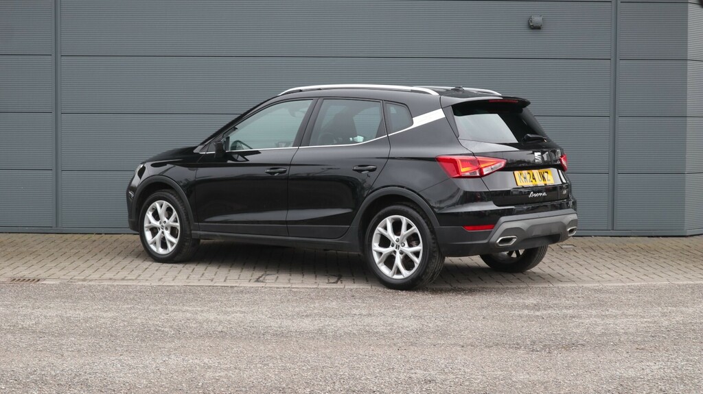 Seat Arona 1.0 Tsi 115 Fr KW24UWZ Black #5