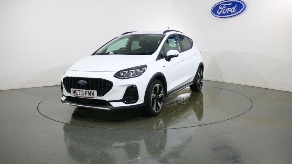 Ford Fiesta 1.0 Ecoboost Hybrid Mhev 125 Active White #3