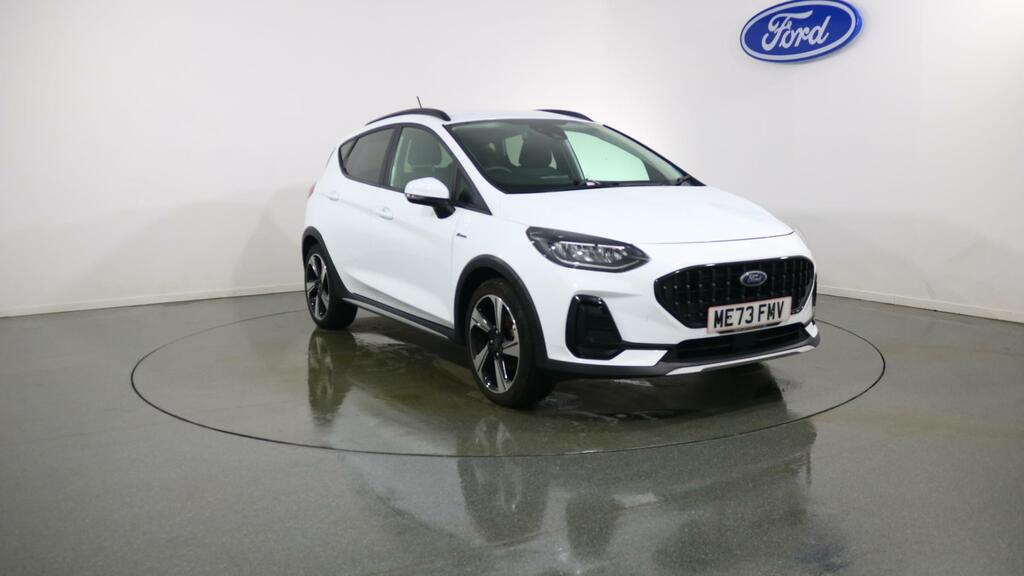 Ford Fiesta 1.0 Ecoboost Hybrid Mhev 125 Active White #4