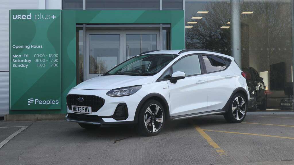 Ford Fiesta 1.0 Ecoboost Hybrid Mhev 125 Active White