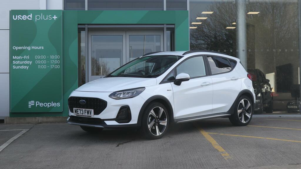 Ford Fiesta 1.0 Ecoboost Hybrid Mhev 125 Active White #2