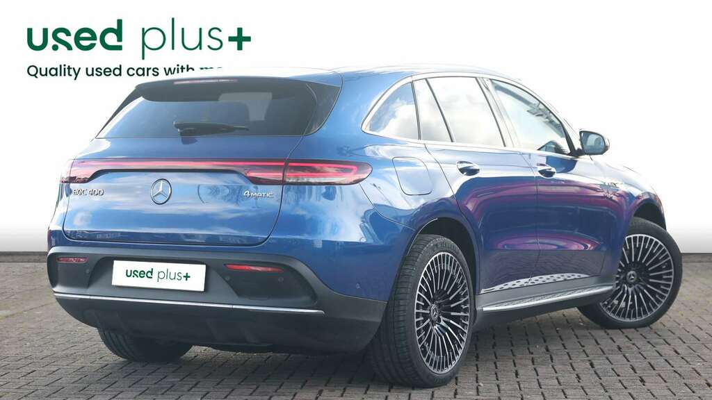 Mercedes-Benz EQC Eqc 400 300Kw Amg Line Premium 80Kwh KM73OFY Blue #3
