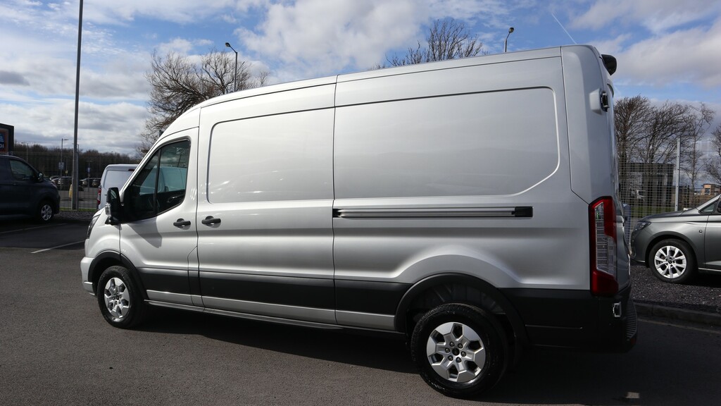 Ford Transit Custom 350 L3 Lwb H2 Medium Roof Limited 165Ps Eu6 P WN75BZC Silver #3