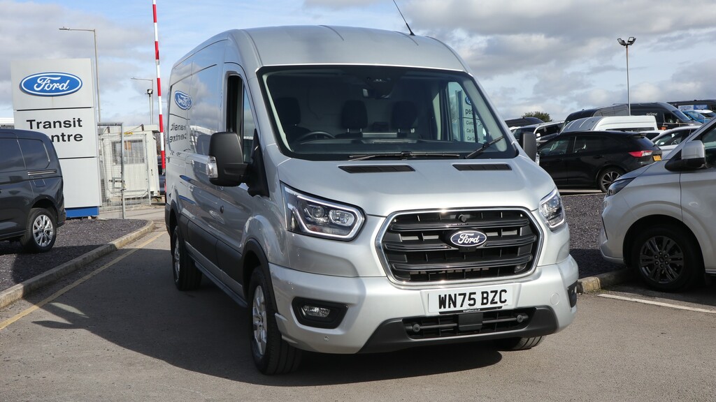 Ford Transit Custom 350 L3 Lwb H2 Medium Roof Limited 165Ps Eu6 P WN75BZC Silver