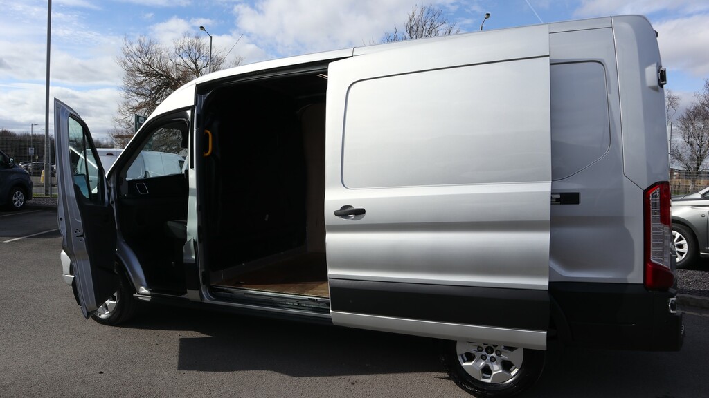 Ford Transit Custom 350 L3 Lwb H2 Medium Roof Limited 165Ps Eu6 P WN75BZC Silver #6