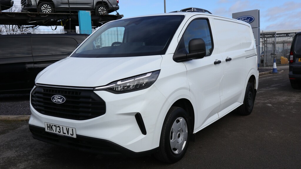 Ford Transit Custom 300 L1 Swb H1 Trend 136Ps Eu6 6 Speed Panel Van HK73LVJ White #3