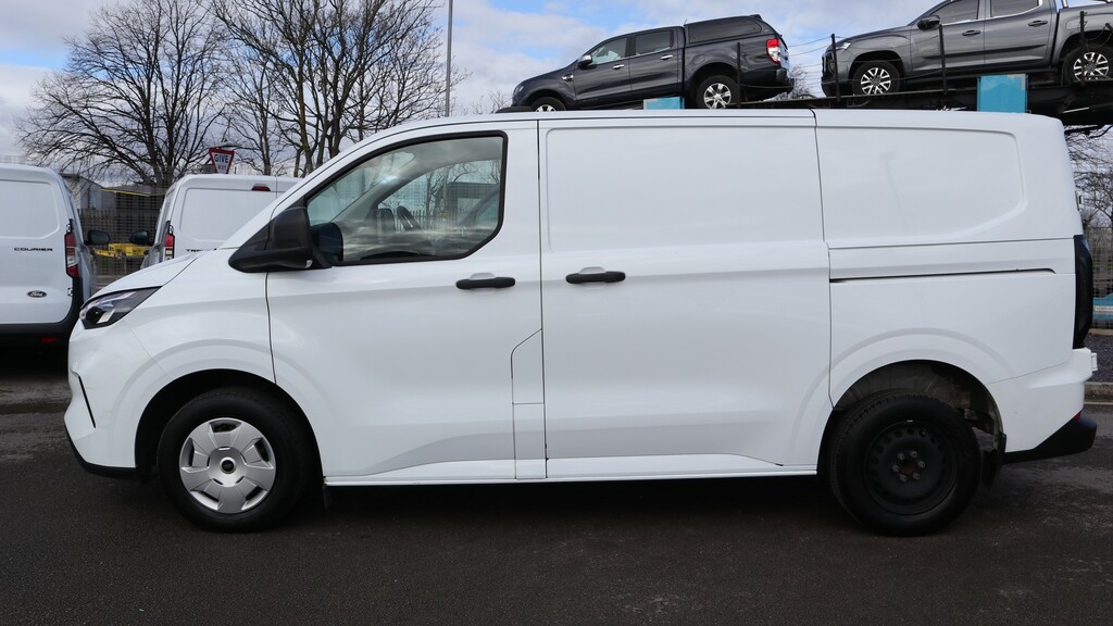 Ford Transit Custom 300 L1 Swb H1 Trend 136Ps Eu6 6 Speed Panel Van HK73LVJ White #4