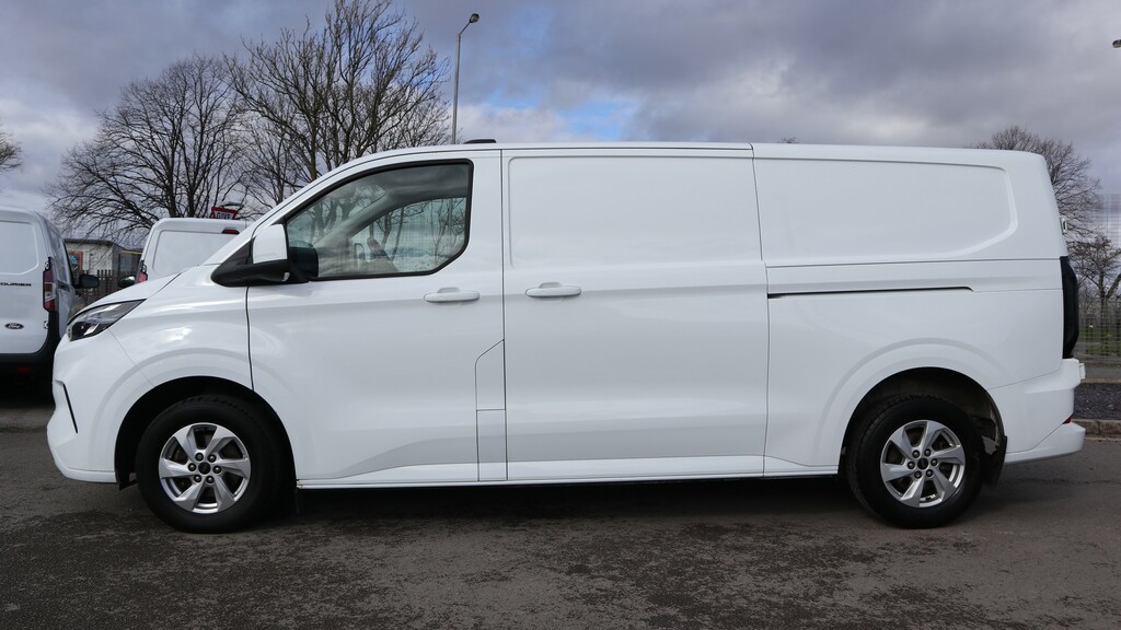 Ford Transit Custom 300 L2 Lwb H1 Limited 136Ps Eu6 6 Speed Panel Van LC24YLH White #3