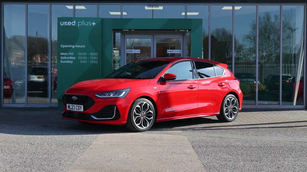 Ford Focus 1.0 Ecoboost Hybrid Mhev St-line Vign Red