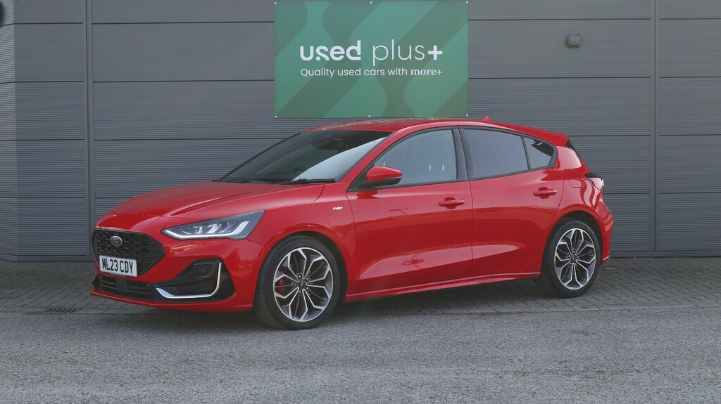 Ford Focus 1.0 Ecoboost Hybrid Mhev St-line Vign ML23CDY Red #2