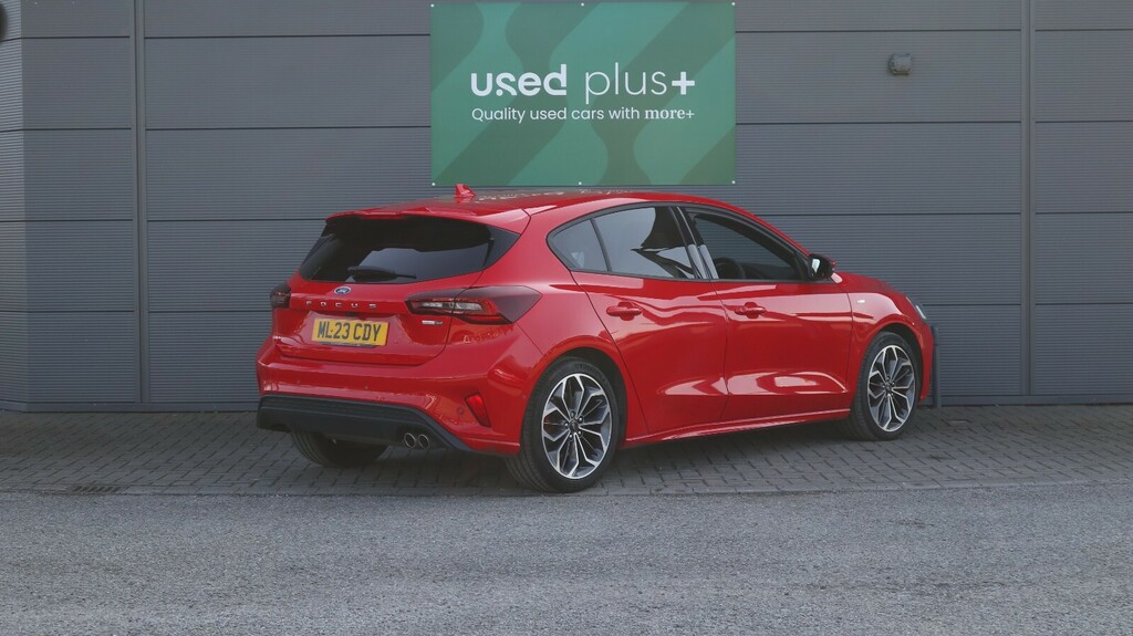 Ford Focus 1.0 Ecoboost Hybrid Mhev St-line Vign ML23CDY Red #6