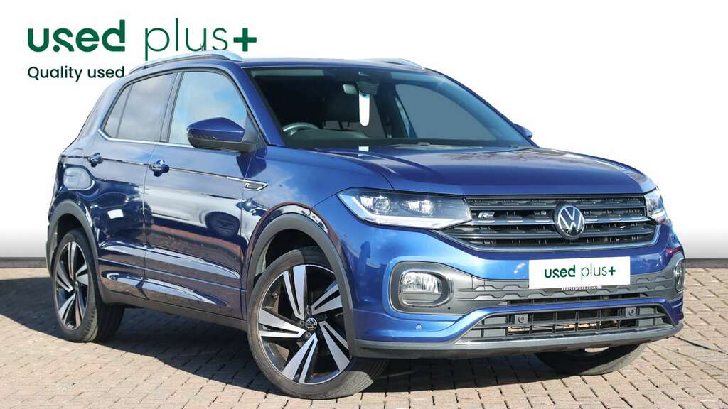 Volkswagen T-Cross 1.0 Tsi 110 R-line KN72VWP Blue #3