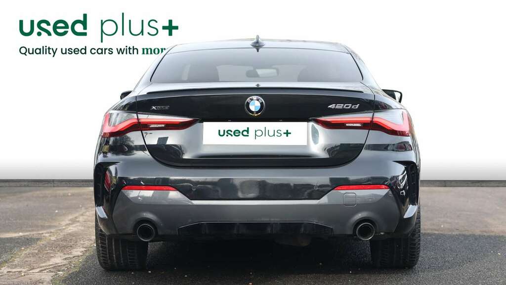 BMW 4 Series 420D Xdrive Mht M Sport Step ST21LPE Black #6