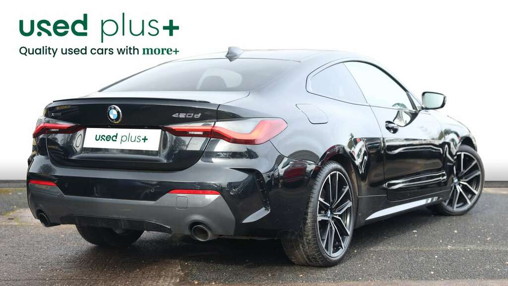 BMW 4 Series 420D Xdrive Mht M Sport Step ST21LPE Black #3