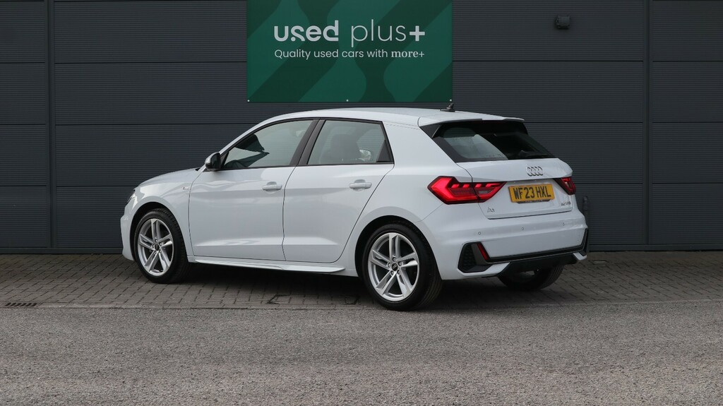 Audi A1 25 Tfsi S Line WF23HXL White #4